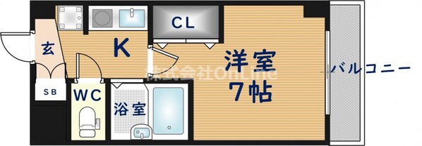 グランドオーク高井田の物件間取画像